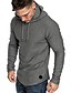 cheap Hoodies-Solid Color Cool Clothing Apparel Hoodies Sweatshirts  Long Sleeve ArmyGreen khaki