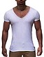 economico T-Shirts-Per uomo maglietta Magliette Rotonda Liscio Fitness Palestra Manica corta Abbigliamento Streetwear Abbigliamento sportivo Da ufficio Essenziale
