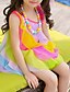 cheap Toddler Girls&#039; Dresses-Sweet Girls&#039; Rainbow Swing Dress Cotton 3-10 Years