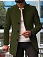 cheap Best Sellers-Men&#039;s Business Casual Solid Patchwork Winter Overcoat