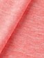 baratos T-shirts-Mulheres Camiseta Preto Branco Rosa Imprimir Coração Texto Casual Final de semana Manga Curta Decote Redondo Básico Padrão Pintura S