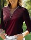cheap Zip Up Pullover-Women&#039;s Sun Protection Long Sleeve Polo Shirt