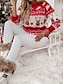 cheap Christmas Sweater-Women&#039;s Stylish Christmas Elk Jumper Polyester