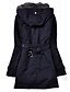 cheap Down&amp; Parkas-Women&#039;s Casual Winter Parka with Hood Pockets