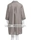 cheap Casual Dresses-Women&#039;s Shift Mini Dress in Cotton Linen