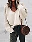 cheap Sweaters-Women&#039;s Casual Elegant V-Neck Knitted Pullover Sweater