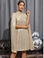 cheap Party Dresses-Women&#039;s Sequin Mini Dress for Spring