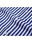 cheap Men&#039;s Shirts-Men&#039;s Shirt Dress Shirt Collar Classic Collar Striped White Black Blue Red Navy Blue Long Sleeve Daily Work Tops Formal Casual Slim Fit / Machine wash / Hand wash
