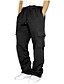 cheap Running &amp; Jogging Clothing-Men&#039;s Joggers Cargo Pants Bottoms Street Athleisure Summer Breathable Soft Sweat wicking Fitness Gym Workout Running Loose Fit Sportswear Activewear Solid Colored Dark Grey Black White