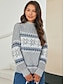 preiswerte Designer Sweaters &amp; Cardigans-Schneeblumen Pullover