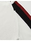 abordables Pullover Sweaters-Hombre Pulóveres Suéter recortado Suéter de punto Waffle Tejer Recortado De Punto Raya Cuello redondo Mantiene abrigado Casual Ropa Mangas raglanes Otoño invierno Negro Blanco M L XL