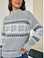 cheap Designer Sweaters &amp; Cardigans-Soft Ribbed Knit Crewneck Sweater