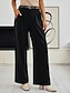 cheap Pants-Corduroy High Waist Wide Leg Pants