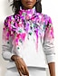 cheap Outerwear-Women&#039;s Colorful Thermal Pullover Sweatshirt