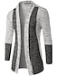 cheap Cardigan Sweaters-Men&#039;s Daily V Neck Solid Cardigan Sweater