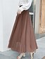 cheap Skirts-Elegant Maxi Polyester Swing Dress &amp; Skirt for Women