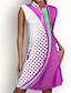 cheap Zip Up Dresses-Women&#039;s Sun Protection Polka Dot Sleeveless Dress