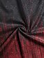abordables Tops &amp; Blouses-Mujer Talla Grande Camisa Henley Shirt Blusa Cachemir Gradiente de Color Cosecha Botón Estampado Negro Manga Larga Diario Casual Escote en Pico Otoño invierno