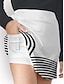 cheap Skirts &amp; Skorts-Sun Protection Stripes Tennis &amp; Golf Skirts