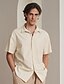 abordables Linen Shirts-Men's Linen Button Down Shirt