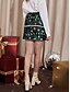 abordables Designer Bottoms-Falda Bodycon navideña para mujeres  Estampado de árbol de Navidad  Invierno  Cintura alta  Moda  Street sexy  Tallas M L XL   40 characters