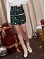 abordables Designer Bottoms-Falda Bodycon navideña para mujeres  Estampado de árbol de Navidad  Invierno  Cintura alta  Moda  Street sexy  Tallas M L XL   40 characters