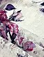 abordables Women&#039;s Coats &amp; Jackets-abrigo de talla grande para mujer estampado floral cita al aire libre media manga frente abierto regular primavera verano rosa l xl xxl