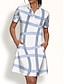 economico Golf Dresses-Sun Protection Short Sleeve Golf Dress