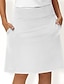 abordables Skirts-Mujer Falda de tenis falda de golf Negro Blanco Azul Protección Solar Ropa de tenis Ropa de golf para damas Ropa Trajes Ropa Ropa
