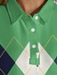 cheap Polo Top-Sun Protection Green Long Sleeve Polo Shirt