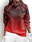 cheap Polos &amp; Quarterzips-Thermal Long Sleeve Golf Pullover Sweatshirt