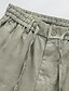 cheap Linen Bottoms-Men&#039;s Casual Linen Drawstring Pants