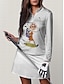 abordables Zip Up Pullover-Chemise de golf pour femmes à manches longues blanches et bleu ciel  top de protection solaire  collection automne hiver