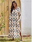 abordables Designer Dresses-Women&#039;s Geometric Pattern Dress