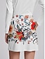 abordables Skirts &amp; Skorts-Faldas de golf para mujeres   Ropa de golf para señoras   Blanco   Elegante y cómoda