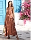 cheap Designer Sets-Women&#039;s Pure Cotton Crepe Sleeveless Backless Suit