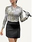 cheap Zip Up Pullover-Women&#039;s Sun Protection Paisley Polo Shirt