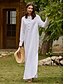 cheap Maxi Dresses-Women&#039;s Cotton Linen Breathable Loose Maxi Dress