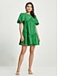 abordables Designer Dresses-Vestido casuales de mujer con encaje  verde  Tallas S a XXL  SEO francés