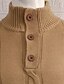 cheap Pullover Sweaters-Men&#039;s Winter Apricot Cable Knit Pullover Sweater