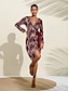 abordables Designer Dresses-Women Sequined Dress