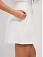 abordables Skirts-Golf Skorts Ladies Black White Blue