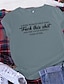 preiswerte T-Shirt-Damen T Shirt 100% Baumwolle Casual Täglich Basic Kurzarm Rundhalsausschnitt Schwarz Frühling Sommer