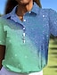 billige Polo Top-Golf Polo Gradient Sun Protection Shirt