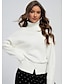 cheap Sale-Soft Ribbed Turtleneck Sweater