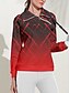 billige Polos &amp; Quarterzips-Kvinner Golf Pullover Sweatshirt Langærmet Termisk Varm Topp