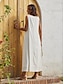 abordables Vestidos casuales-Women's Long Vacation Dress