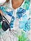 abordables Polo Top-Mujer Camisas de polo Azul Manga Corta Protección Solar Camiseta Ropa de golf para damas Ropa Trajes Ropa Ropa