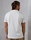 abordables Short Sleeve-Camiseta de algodón gráfico para hombres  clásica y cómoda  estilo de vacaciones y verano