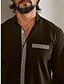 cheap Linen Shirts-Men&#039;s 55% Linen Pocket Button Up Shirt